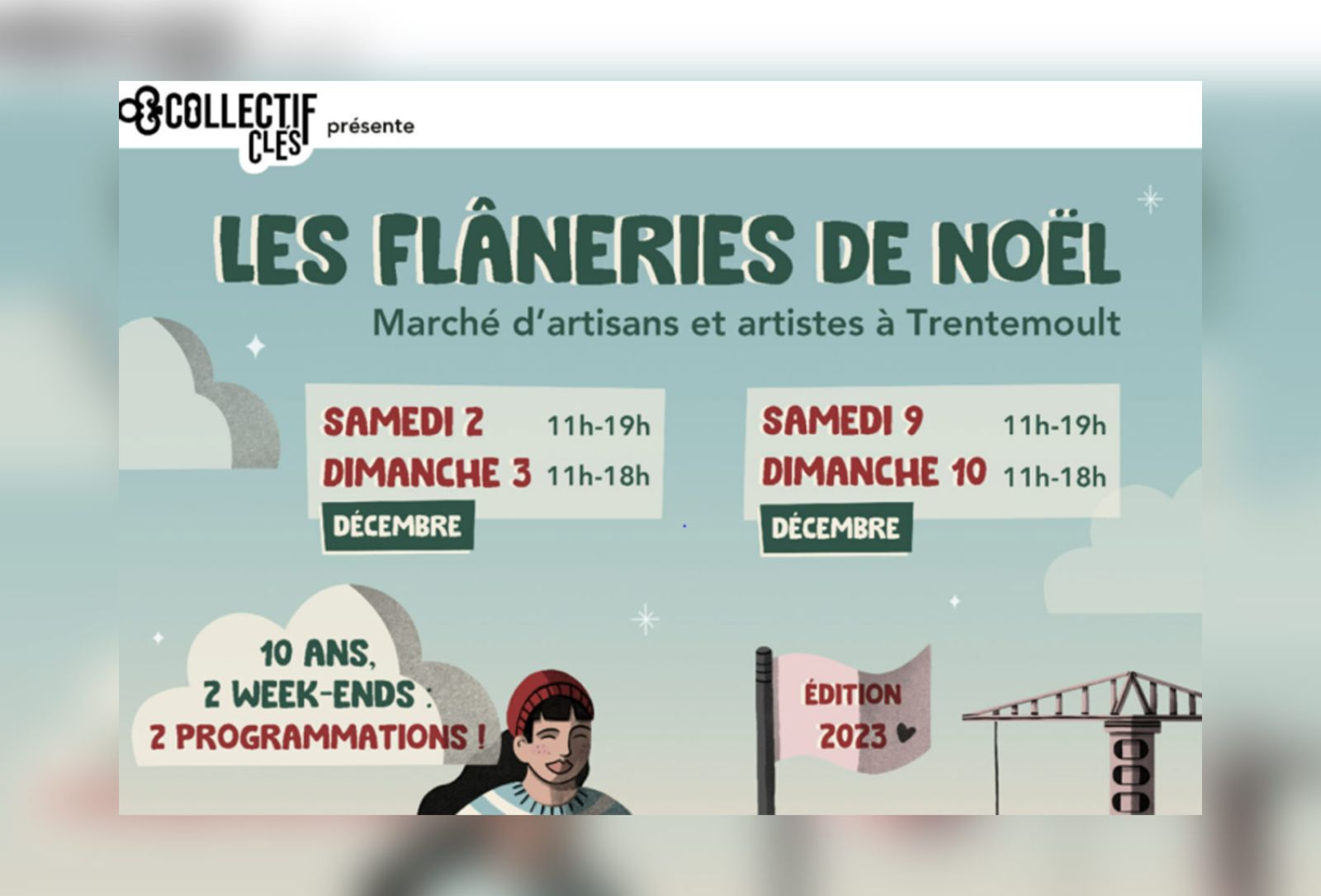 Les Flâneries de Noël à Trentemoult