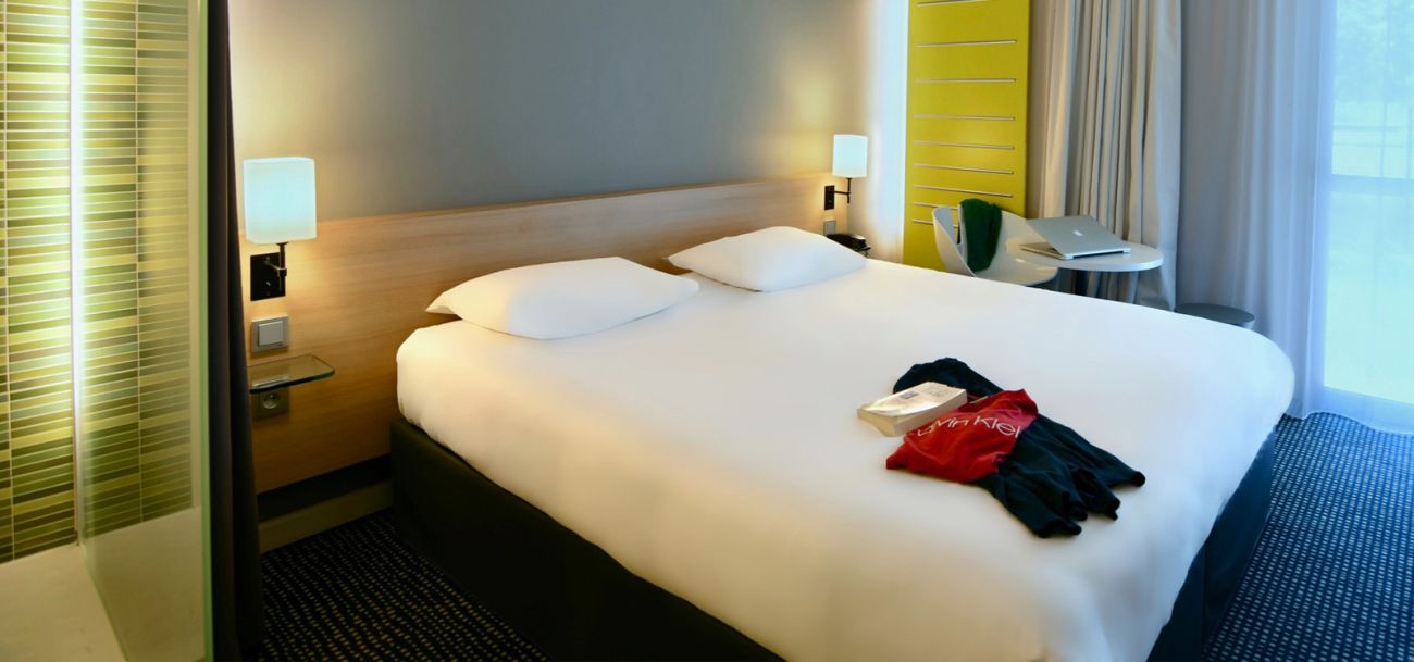 Chambre de l'hôtel Ibis Styles Nantes Aéroport