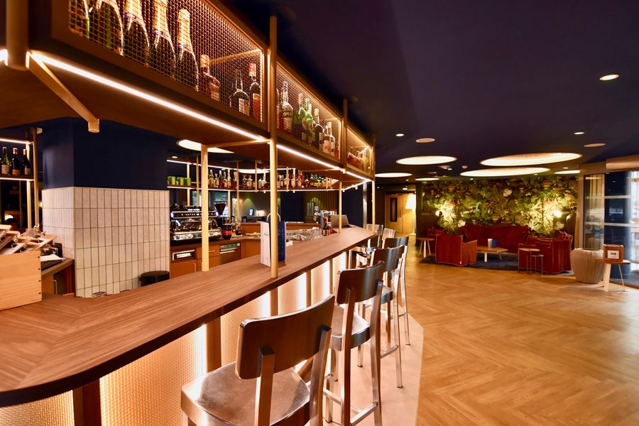 Bar de l'hôtel Ibis Styles et Budget Nantes